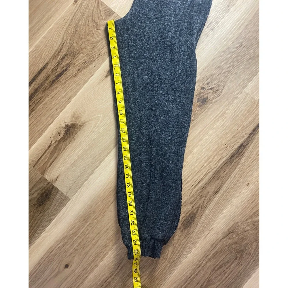 Saturday Sunday Anthropologie Jogger‎ Pants Charcoal Gray Knit Sweatpants Small